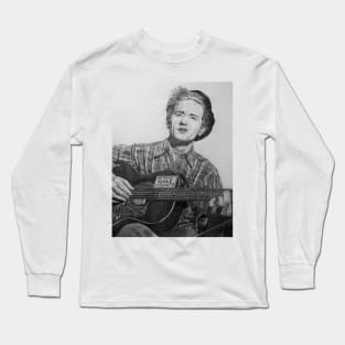 Woody Guthrie Long Sleeve T-Shirt